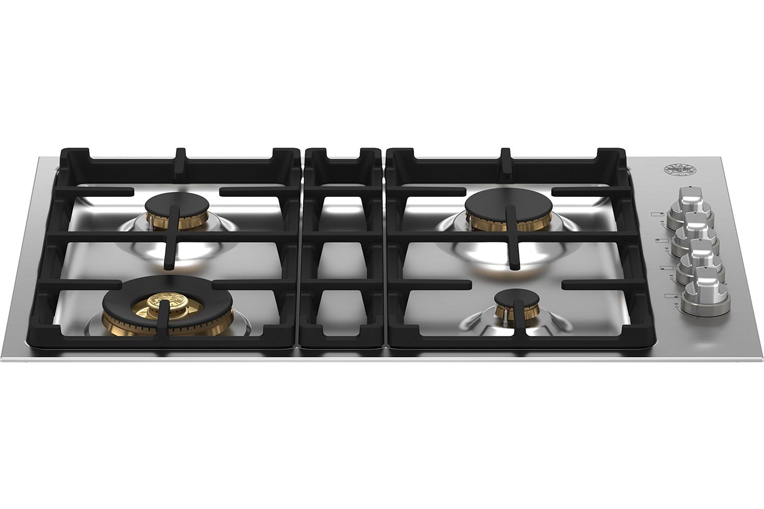 Bertazzoni - 30" Drop-in Gas Cooktop 4 Brass Burners - MAST304QBXT Bertazzoni - 30" Drop-in Gas Cooktop 4 Brass Burners - MAST304QBXT
