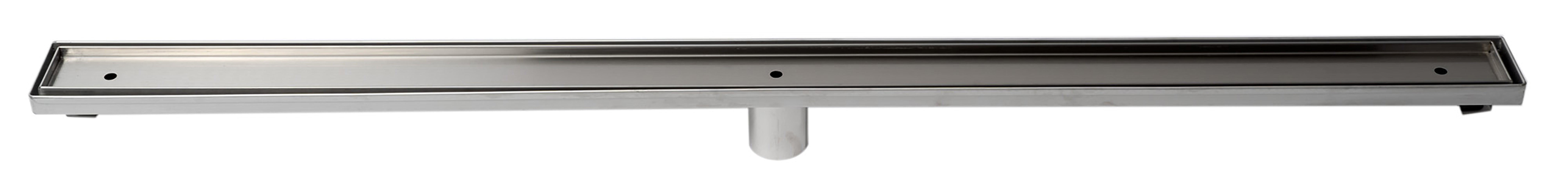 ALFI Brand - 47" Stainless Steel Linear Shower Drain with No Cover | ABLD47A ALFI Brand - 47" Stainless Steel Linear Shower Drain with No Cover | ABLD47A