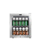 Whynter - 62 Can Capacity Stainless Steel Beverage Refrigerator with Lock | BR-062WS