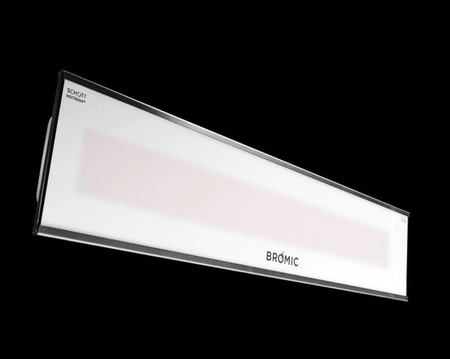 Bromic Electric Mounted Heaters Patio Heater Bromic PLATINUM SMART-HEAT ELECTRIC 2300W WHITE Bromic Electric Mounted Heaters Patio Heater Bromic PLATINUM SMART-HEAT ELECTRIC 2300W WHITE