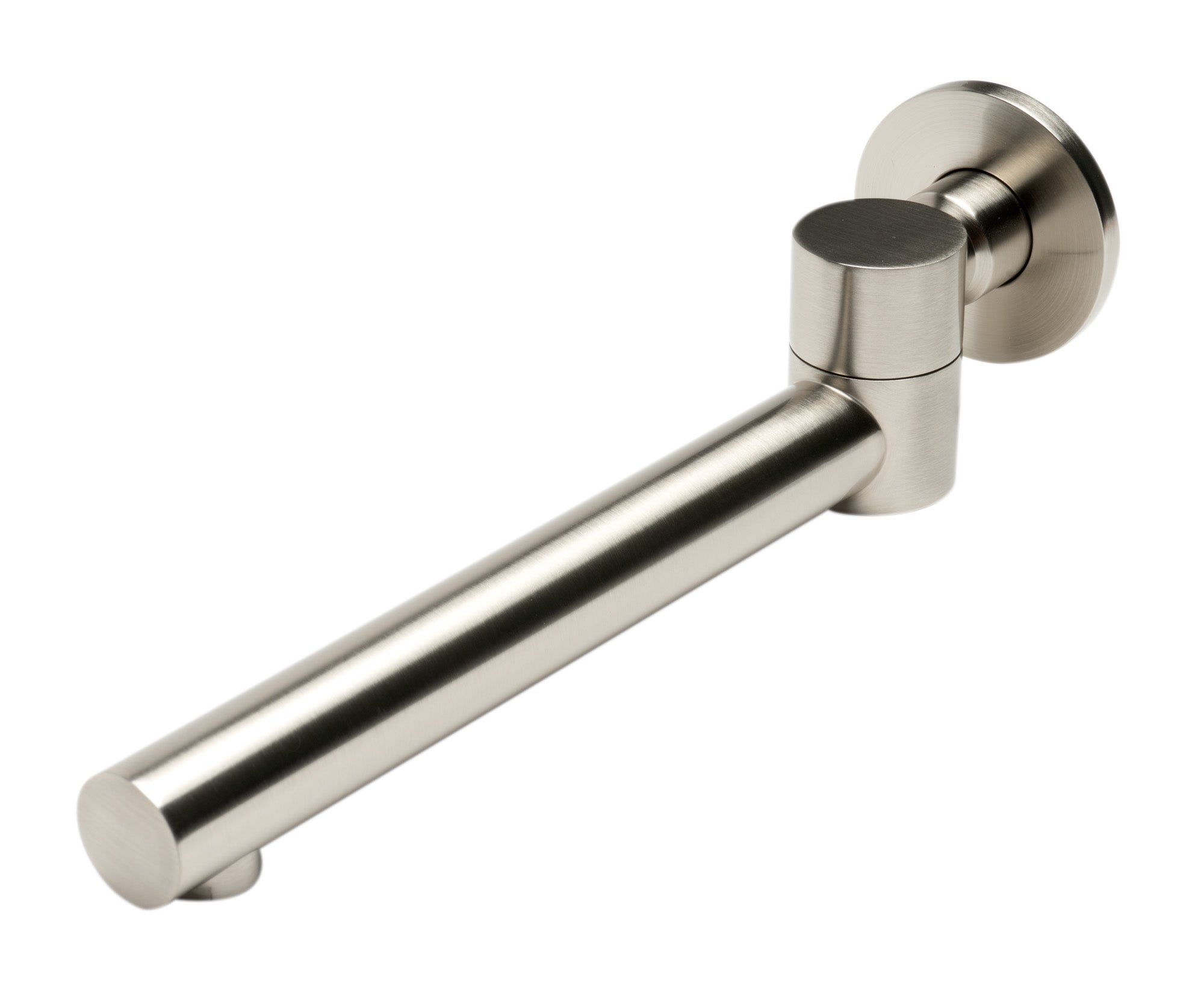 ALFI Brand - Brushed Nickel Round Foldable Tub Spout | AB6601-BN ALFI Brand - Brushed Nickel Round Foldable Tub Spout | AB6601-BN