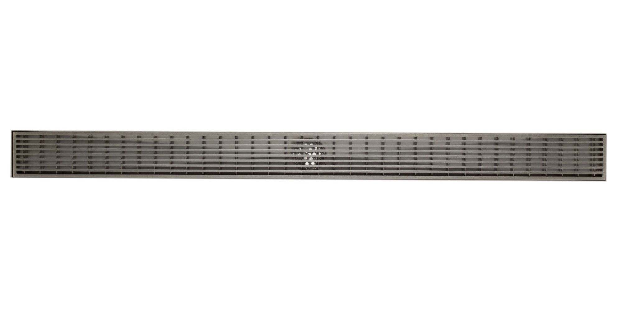 ALFI Brand - 36" Modern Stainless Steel Linear Shower Drain with Groove Lines | ABLD36D ALFI Brand - 36" Modern Stainless Steel Linear Shower Drain with Groove Lines | ABLD36D