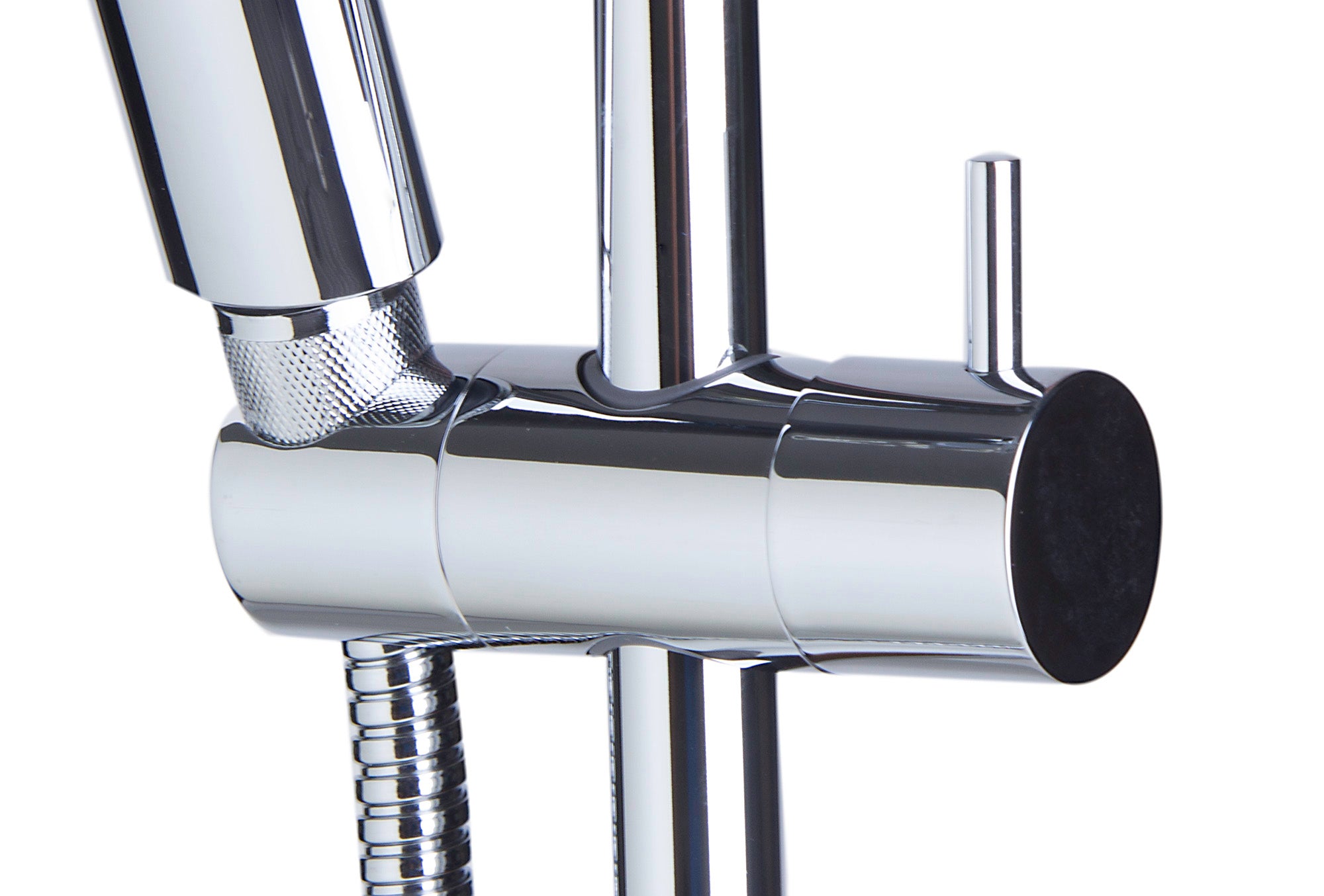 ALFI Brand - Polished Chrome Sliding Rail Hand Held Shower Head Set with Hose | AB7938-PC ALFI Brand - Polished Chrome Sliding Rail Hand Held Shower Head Set with Hose | AB7938-PC