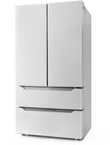 Cosmo - 22.5 cu. ft. 4-Door French Door Refrigerator with Recessed Handle in Stainless Steel, Counter Depth | COS-FDR225RHSS Cosmo - 22.5 cu. ft. 4-Door French Door Refrigerator with Recessed Handle in Stainless Steel, Counter Depth | COS-FDR225RHSS