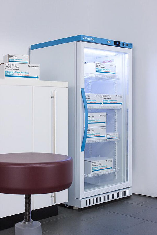 Accucold - 8 Cu.Ft. Upright Vaccine Refrigerator