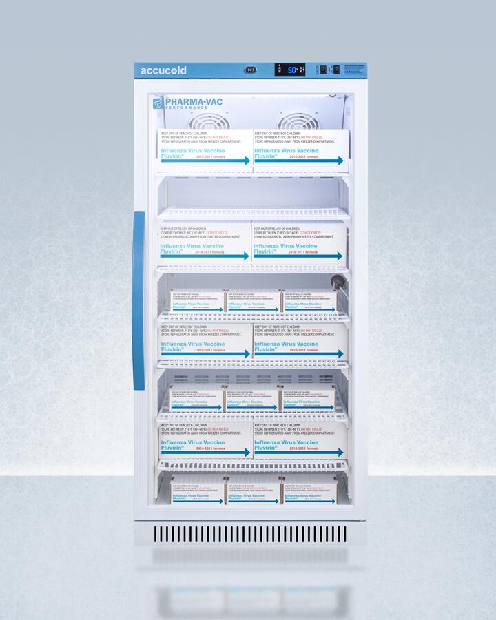 Accucold - 8 Cu.Ft. Upright Vaccine Refrigerator Accucold - 8 Cu.Ft. Upright Vaccine Refrigerator