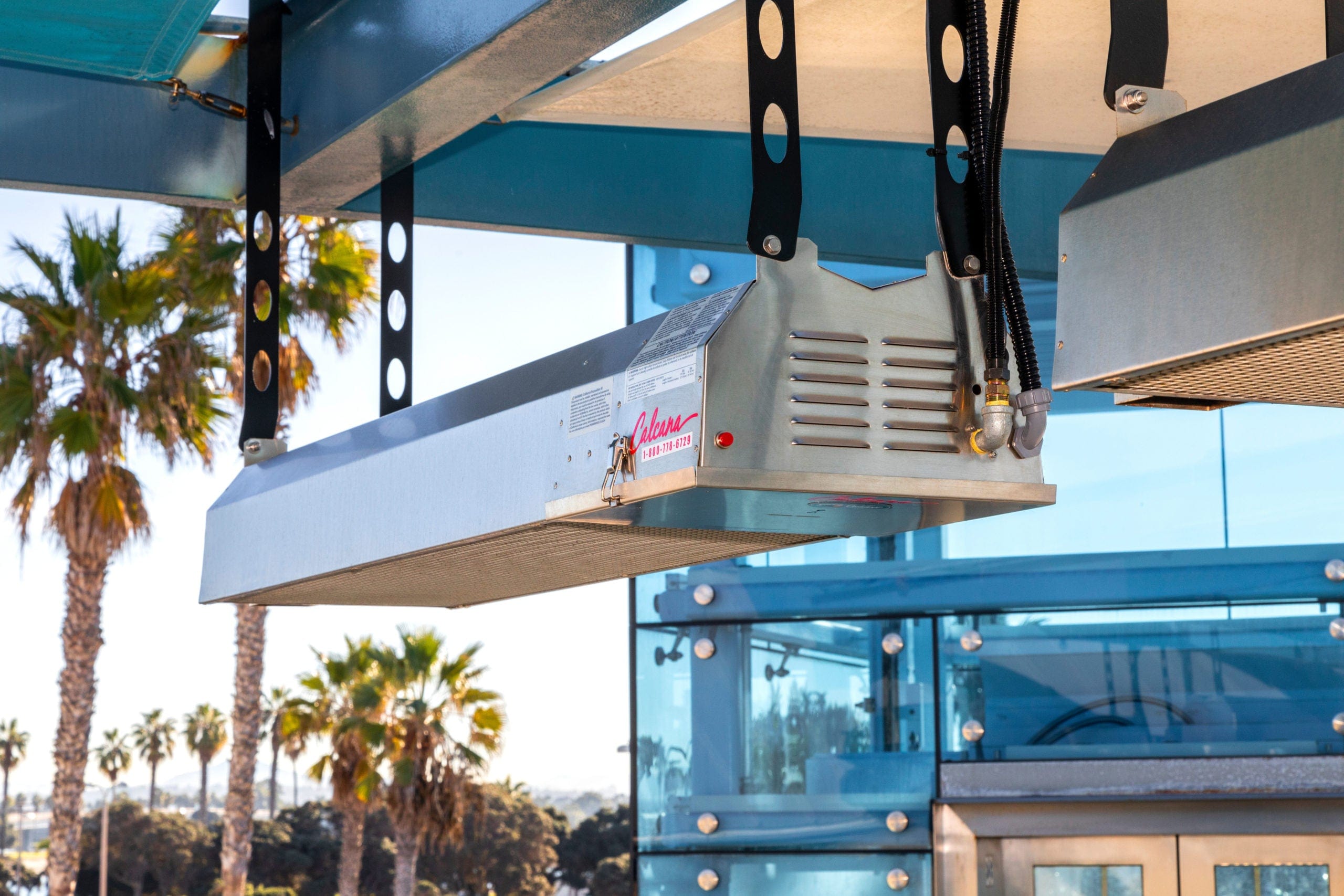 Calcana Commercial Mounted Gas Heaters Calcana Model PH-40HO-5’ High Output, 316 Marine Grade Stainless Steel, Outdoor Patio Heater, Propane | Natural Gas, Patented Modulating Control 20,000 to 40,000 Btu Calcana Commercial Mounted Gas Heaters Calcana Model PH-40HO-5’ High Output, 316 Marine Grade Stainless Steel, Outdoor Patio Heater, Propane | Natural Gas, Patented Modulating Control 20,000 to 40,000 Btu