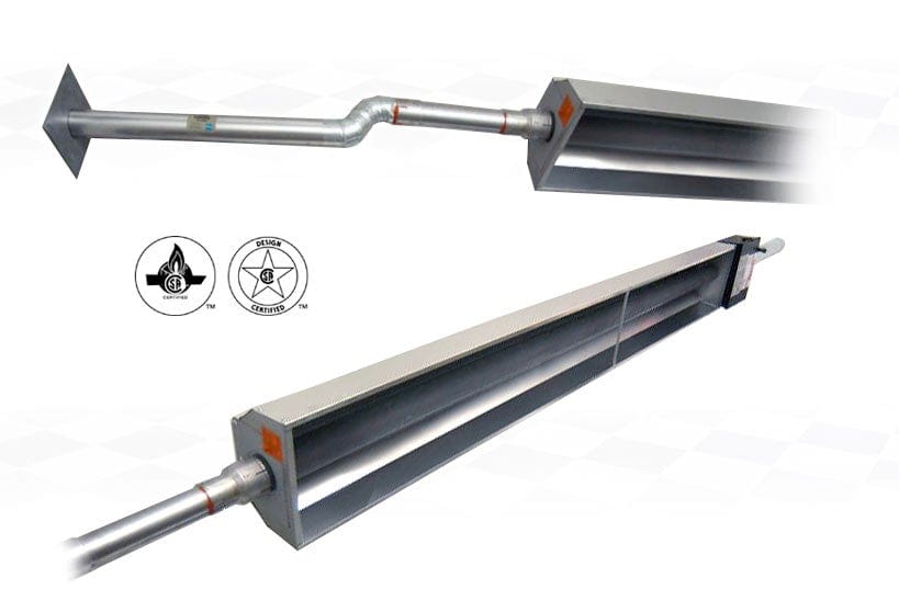 Calcana Commercial Mounted Gas Heaters Calcana Model PH-75-20’ Standard Output, Outdoor Patio Heater, Natural Gas | Propane , Patented Modulating Control 37,500 to 75,000 Btu, Ventable Calcana Commercial Mounted Gas Heaters Calcana Model PH-75-20’ Standard Output, Outdoor Patio Heater, Natural Gas | Propane , Patented Modulating Control 37,500 to 75,000 Btu, Ventable