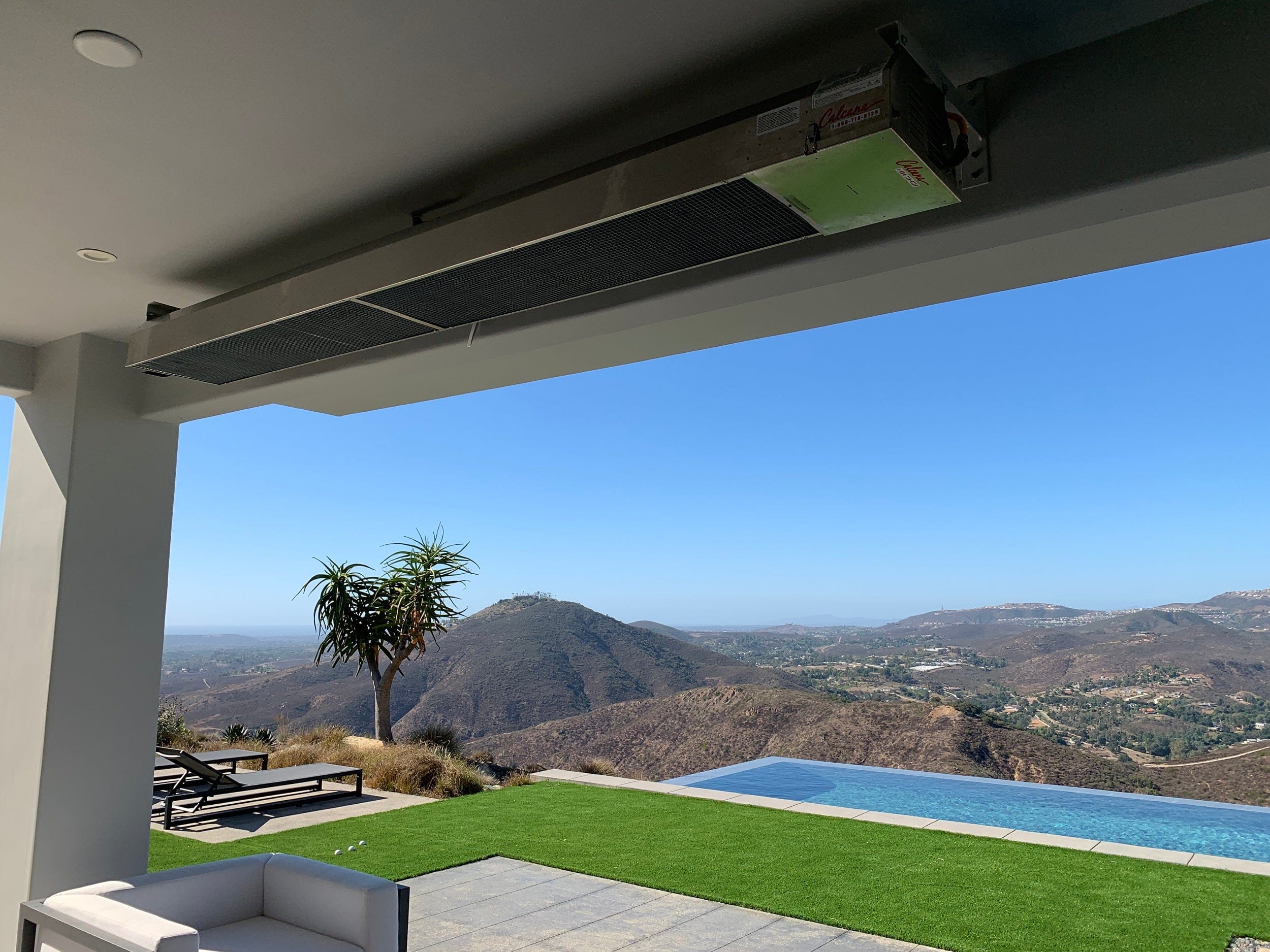 Calcana Commercial Mounted Gas Heaters Calcana Model PH-75HO-10’ High Output, Outdoor Patio Heater, Propane or Natural Gas, 304 Stainless Steel, Patented Modulating Control 37,500 to 75,000 Btu Calcana Commercial Mounted Gas Heaters Calcana Model PH-75HO-10’ High Output, Outdoor Patio Heater, Propane or Natural Gas, 304 Stainless Steel, Patented Modulating Control 37,500 to 75,000 Btu