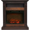 Cambridge Electric Mantel Fireplaces CAMBR3437 1WAL