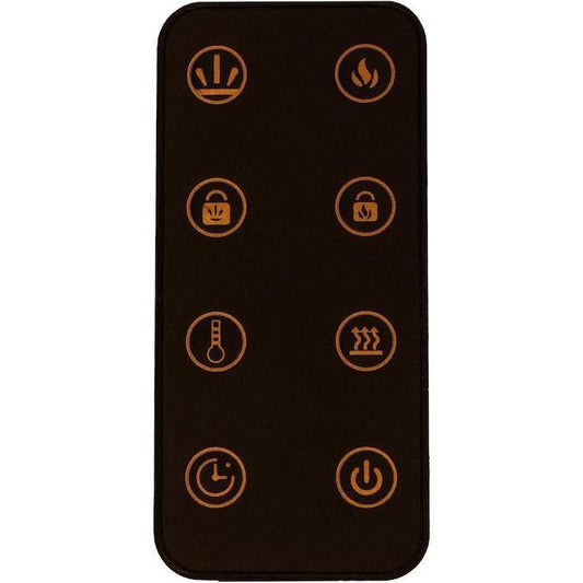 Cambridge Electric Wall-hung Fireplaces Cambridge 60 In. Wall-Mount Electric Fireplace in Black with Multi-Color Flames and Crystal Rock Display