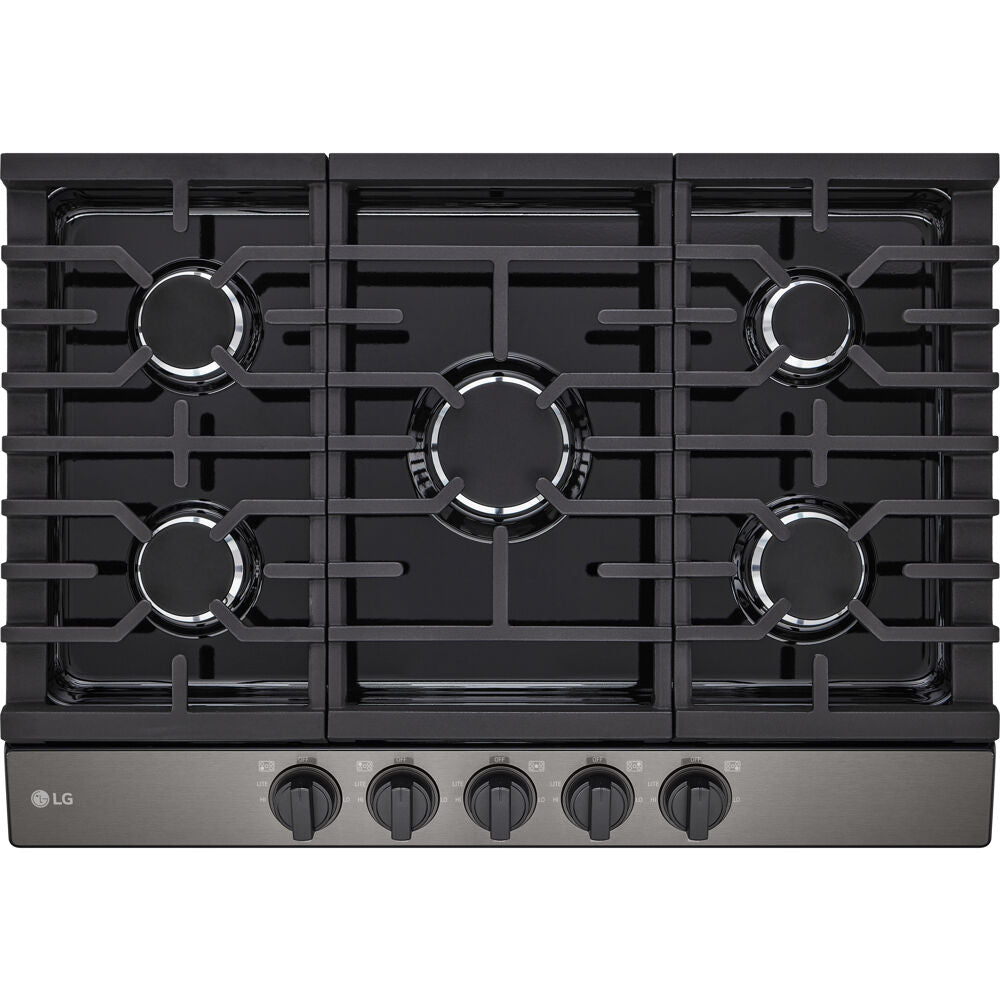 LG - 30" Gas Cooktop, 20K BTU - Gas Cooktops - CBGJ3023D LG - 30" Gas Cooktop, 20K BTU - Gas Cooktops - CBGJ3023D