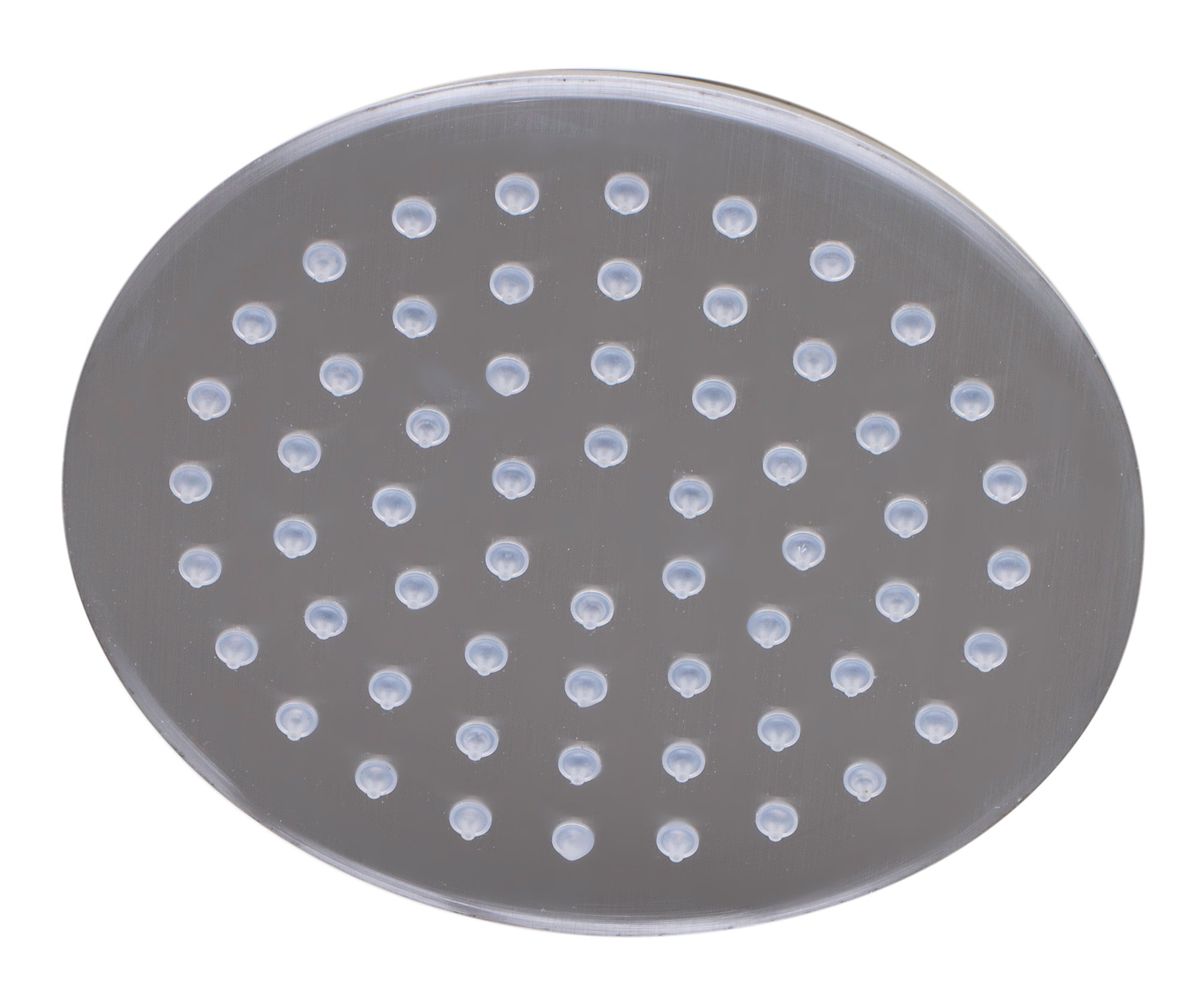 ALFI Brand - Solid Brushed Stainless Steel 8" Round Ultra Thin Rain Shower Head | RAIN8R-BSS ALFI Brand - Solid Brushed Stainless Steel 8" Round Ultra Thin Rain Shower Head | RAIN8R-BSS
