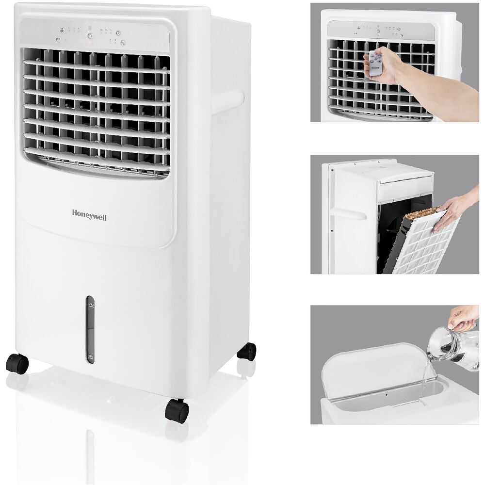 Honeywell - 500 CFM Indoor Portable Evaporative Air Cooler Honeywell - 500 CFM Indoor Portable Evaporative Air Cooler