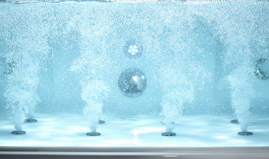 EAGO - 6 ft Clear Rectangular Acrylic Whirlpool Bathtub for Two | AM196ETL