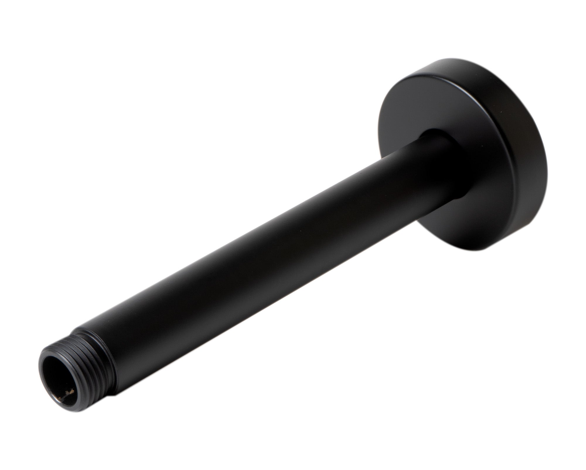 ALFI Brand - Black Matte 6" Round Ceiling Shower Arm | ABSA6R-BM ALFI Brand - Black Matte 6" Round Ceiling Shower Arm | ABSA6R-BM