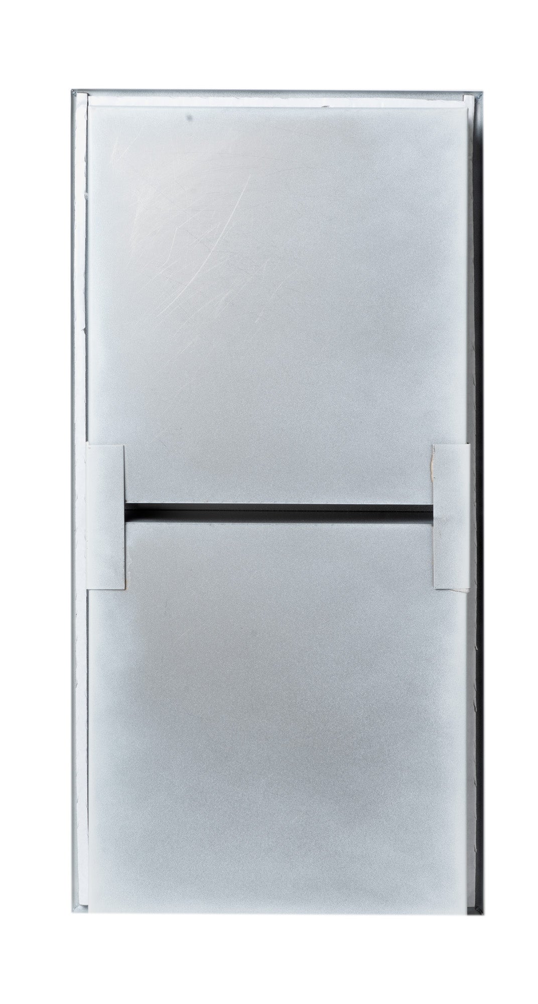 ALFI Brand - 12 x 24 White Matte Stainless Steel Vertical Double Shelf Bath Shower Niche | ABNC1224-W ALFI Brand - 12 x 24 White Matte Stainless Steel Vertical Double Shelf Bath Shower Niche | ABNC1224-W