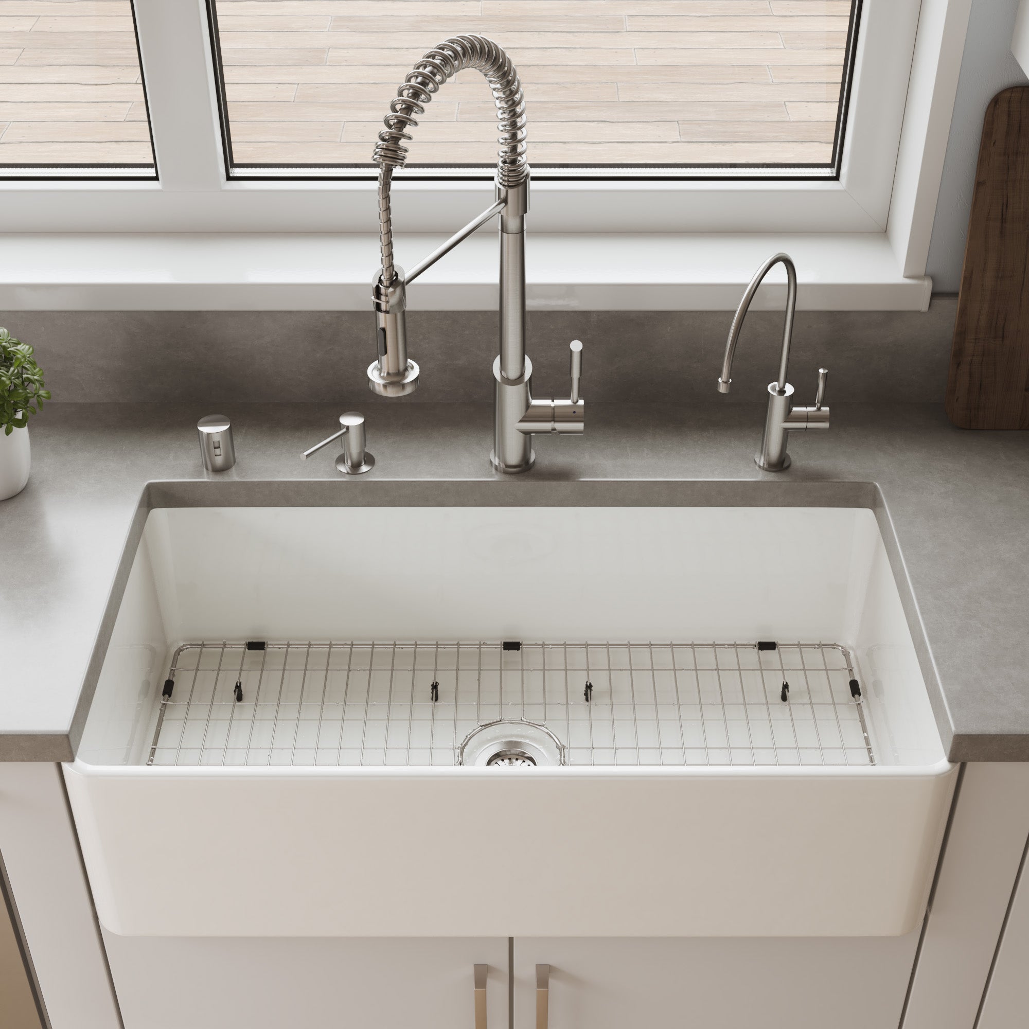 ALFI Brand - Solid Stainless Steel Kitchen Sink Grid for ABF3618 Sink | ABGR36 ALFI Brand - Solid Stainless Steel Kitchen Sink Grid for ABF3618 Sink | ABGR36