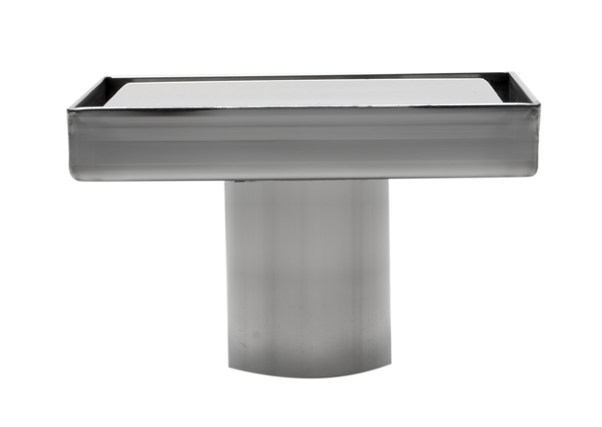 ALFI Brand - 5" x 5" Modern Square Polished Stainless Steel Shower Drain with Solid Cover | ABSD55B-PSS ALFI Brand - 5" x 5" Modern Square Polished Stainless Steel Shower Drain with Solid Cover | ABSD55B-PSS