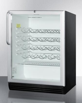 Summit Commercial - 24" Freestanding Wine Cellar with 36-Bottle Capacity Summit Commercial - 24" Freestanding Wine Cellar with 36-Bottle Capacity