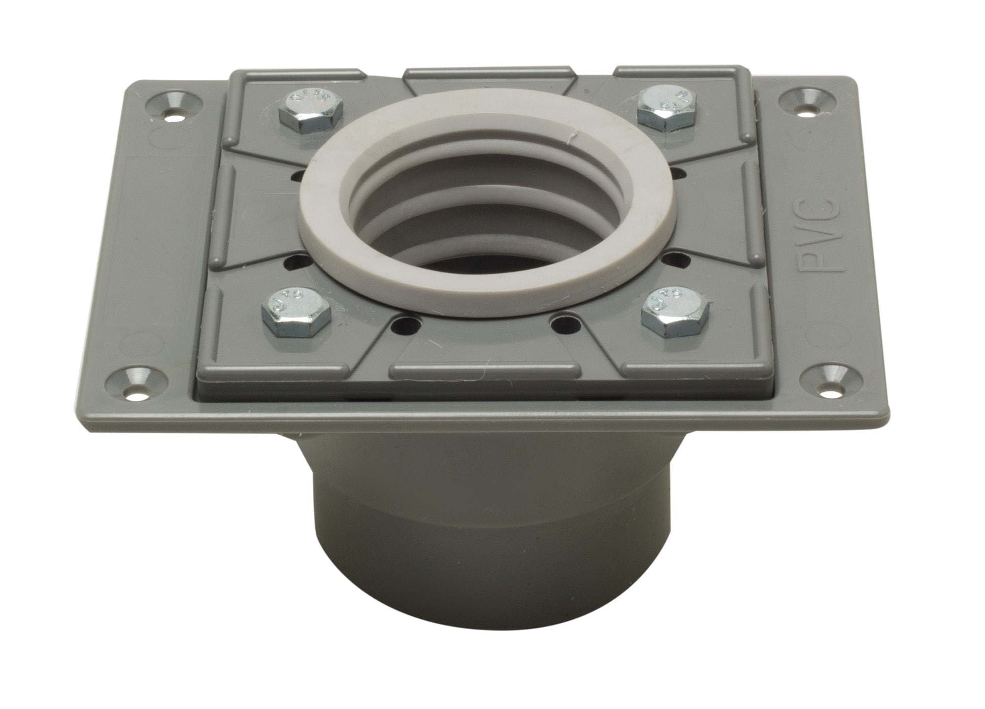 ALFI Brand - PVC Shower Drain Base with Rubber Fitting | ABDB55 ALFI Brand - PVC Shower Drain Base with Rubber Fitting | ABDB55