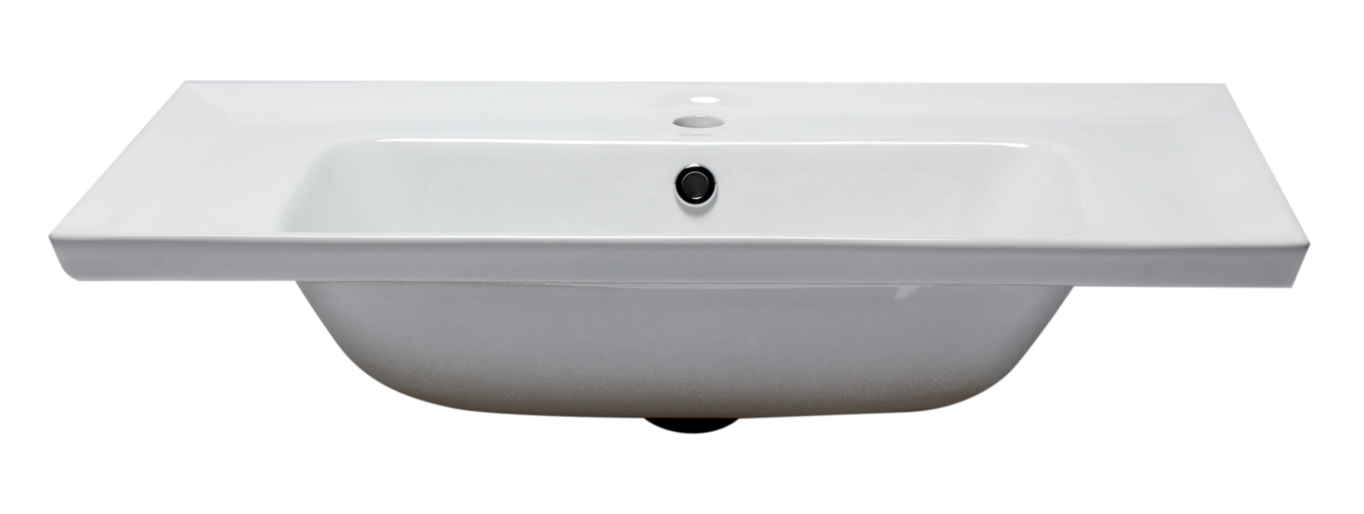 EAGO - White Ceramic 32"x19" Rectangular Drop In Sink | BH003 EAGO - White Ceramic 32"x19" Rectangular Drop In Sink | BH003