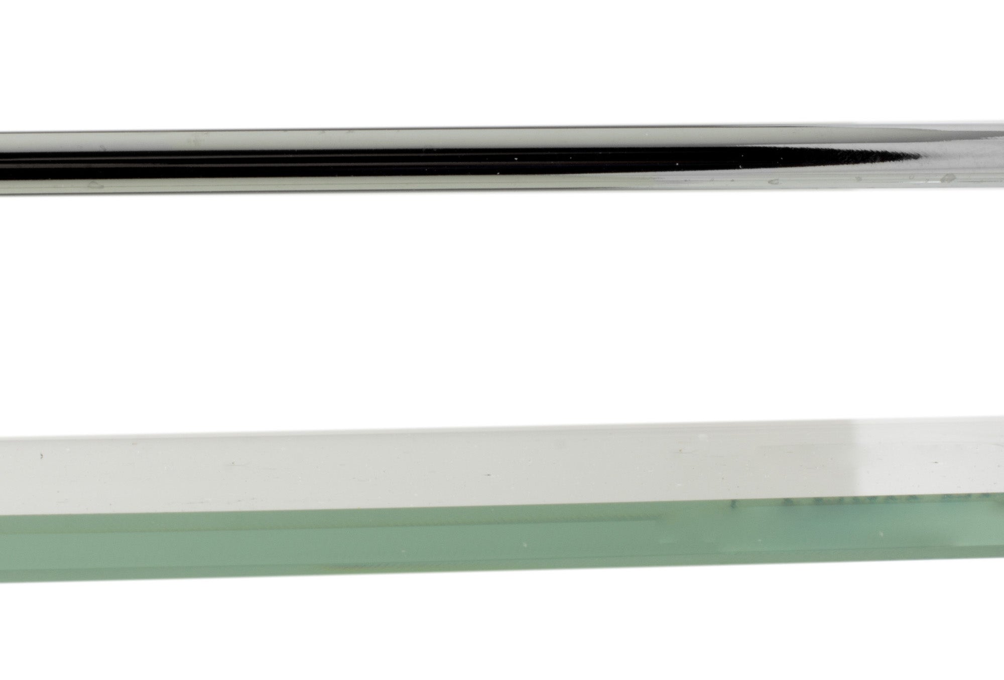 ALFI Brand - Polished Chrome Wall Mounted Double Glass Shower Shelf Bathroom Accessory | AB9549 ALFI Brand - Polished Chrome Wall Mounted Double Glass Shower Shelf Bathroom Accessory | AB9549