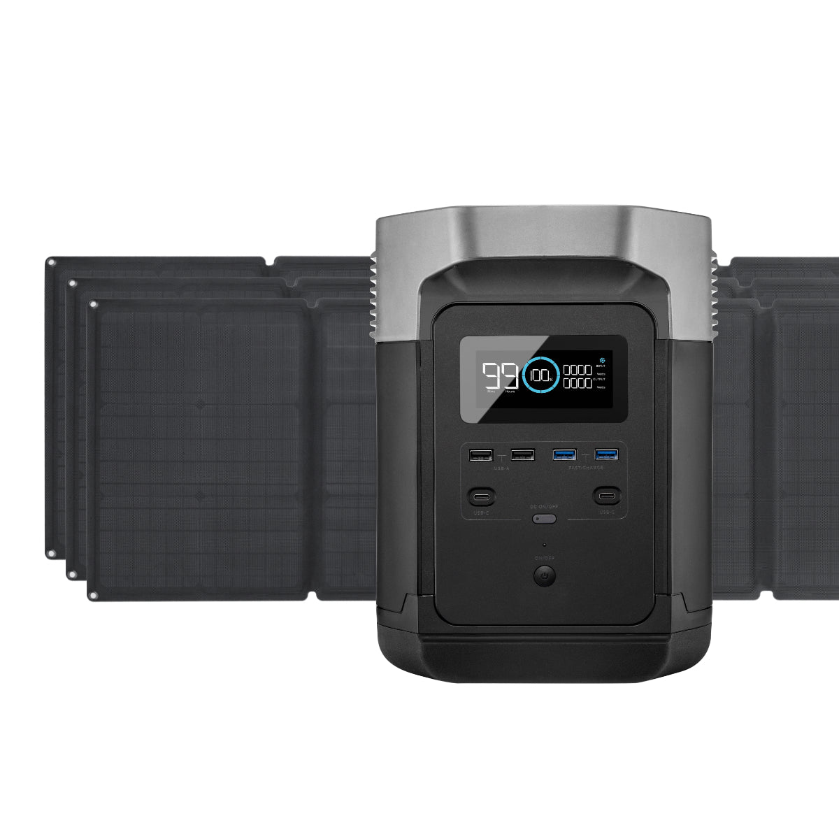 EcoFlow Delta1300 US version 3300-Watt Hour Portable Solar Generator EcoFlow Delta1300 US version 3300-Watt Hour Portable Solar Generator