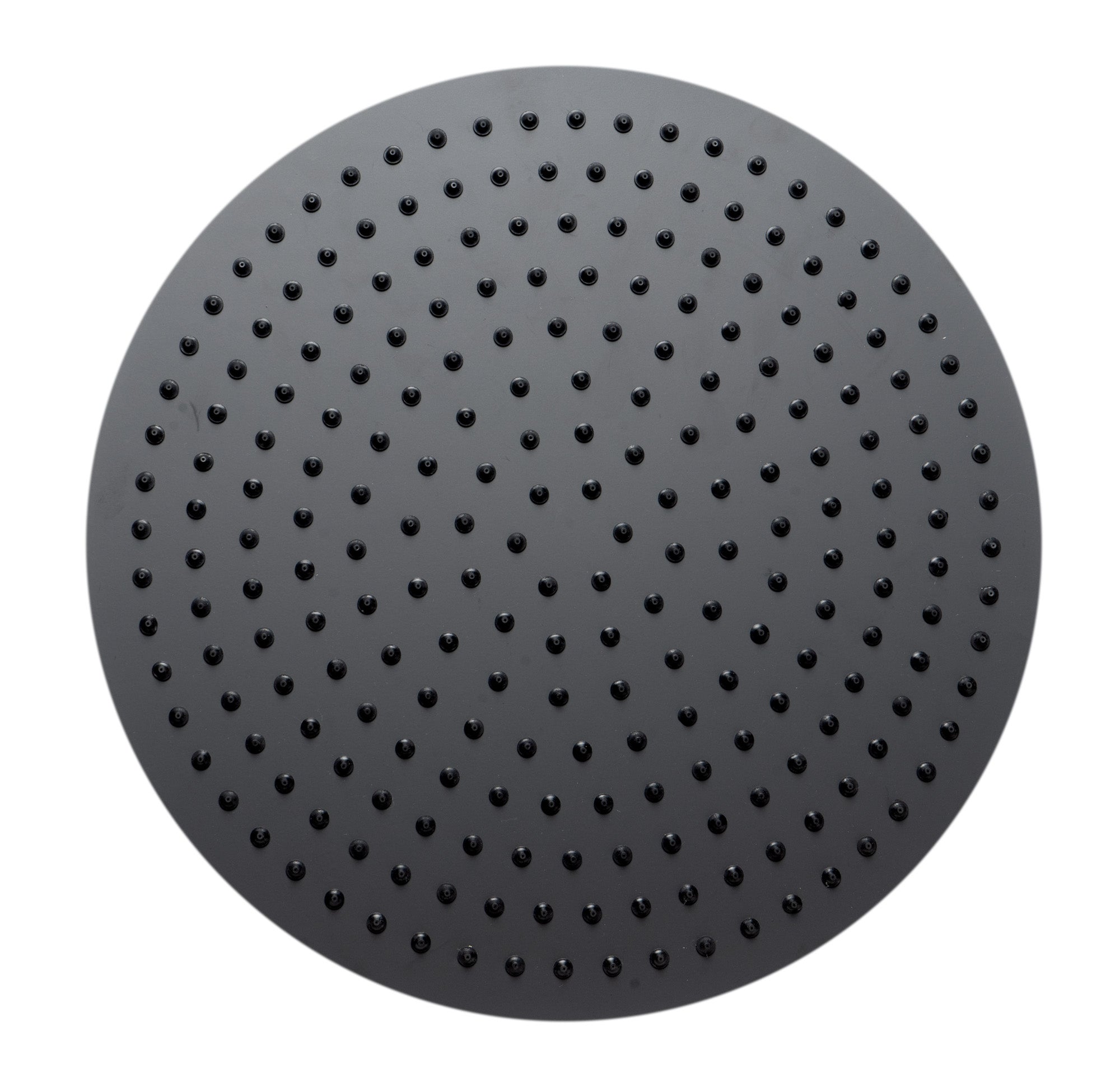 ALFI Brand - Matte Black Stainless Steel 16" Round Ultra-Thin Rain Shower Head | RAIN16R-BM ALFI Brand - Matte Black Stainless Steel 16" Round Ultra-Thin Rain Shower Head | RAIN16R-BM