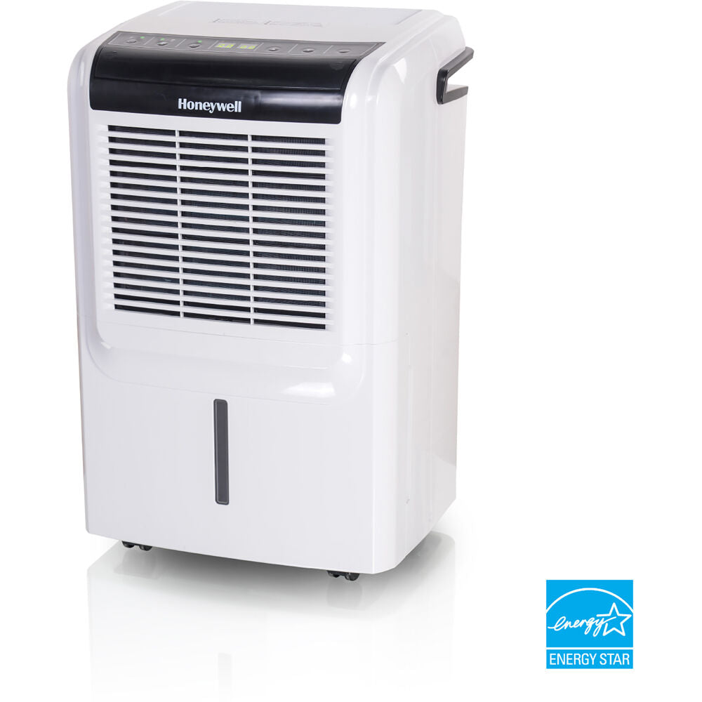 Honeywell - 70 Pint Dehumidifier with Pump - DH70PWKN Honeywell - 70 Pint Dehumidifier with Pump - DH70PWKN