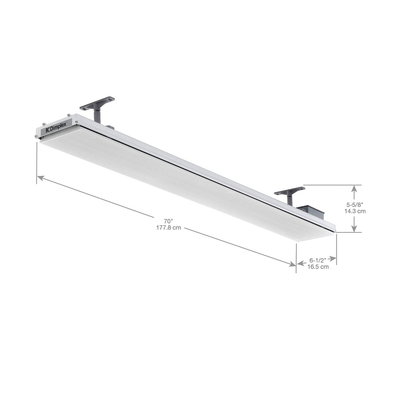 Dimplex Electric Heaters Dimplex - 1500W, 120V | DLW Series 36-inch Outdoor/Indoor Radiant Heater, White Dimplex Electric Heaters Dimplex - 1500W, 120V | DLW Series 36-inch Outdoor/Indoor Radiant Heater, White
