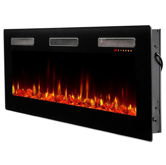 Dimplex Linear Electric Fireplace Dimplex - 60-inch Sierra Series Wall Mount/Built-In Linear Electric Fireplace | SIL60