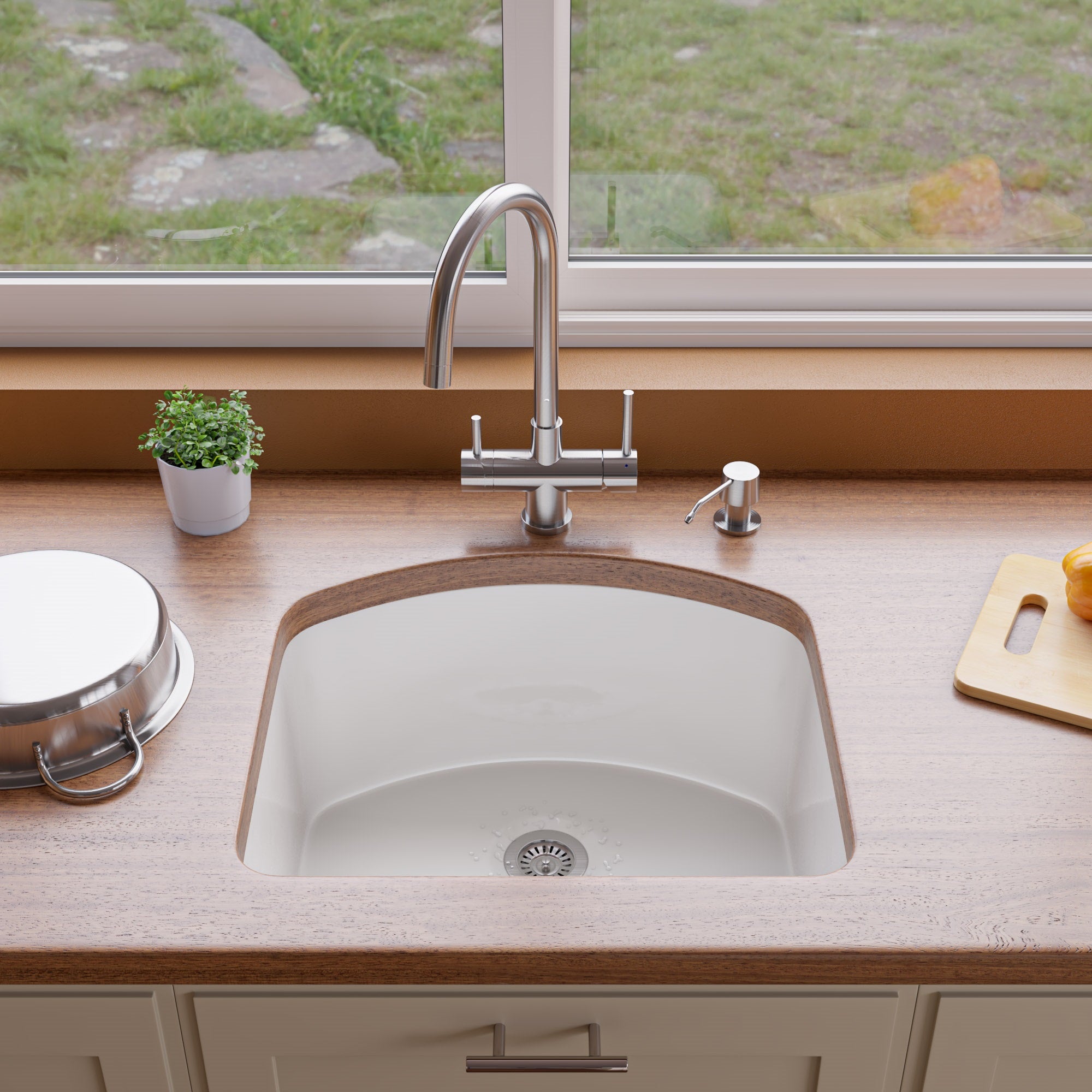 ALFI Brand - BSS Solid Brushed Stainless Steel Modern Soap Dispenser | AB5004-BSS ALFI Brand - BSS Solid Brushed Stainless Steel Modern Soap Dispenser | AB5004-BSS
