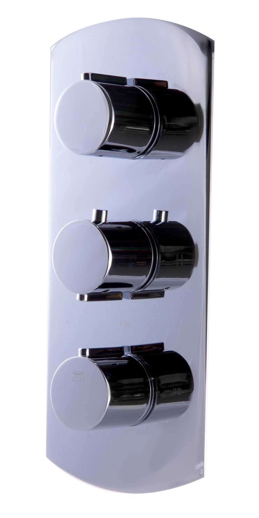 ALFI Brand - Polished Chrome Round 2 Way Thermostatic Shower Mixer | AB3901-PC ALFI Brand - Polished Chrome Round 2 Way Thermostatic Shower Mixer | AB3901-PC