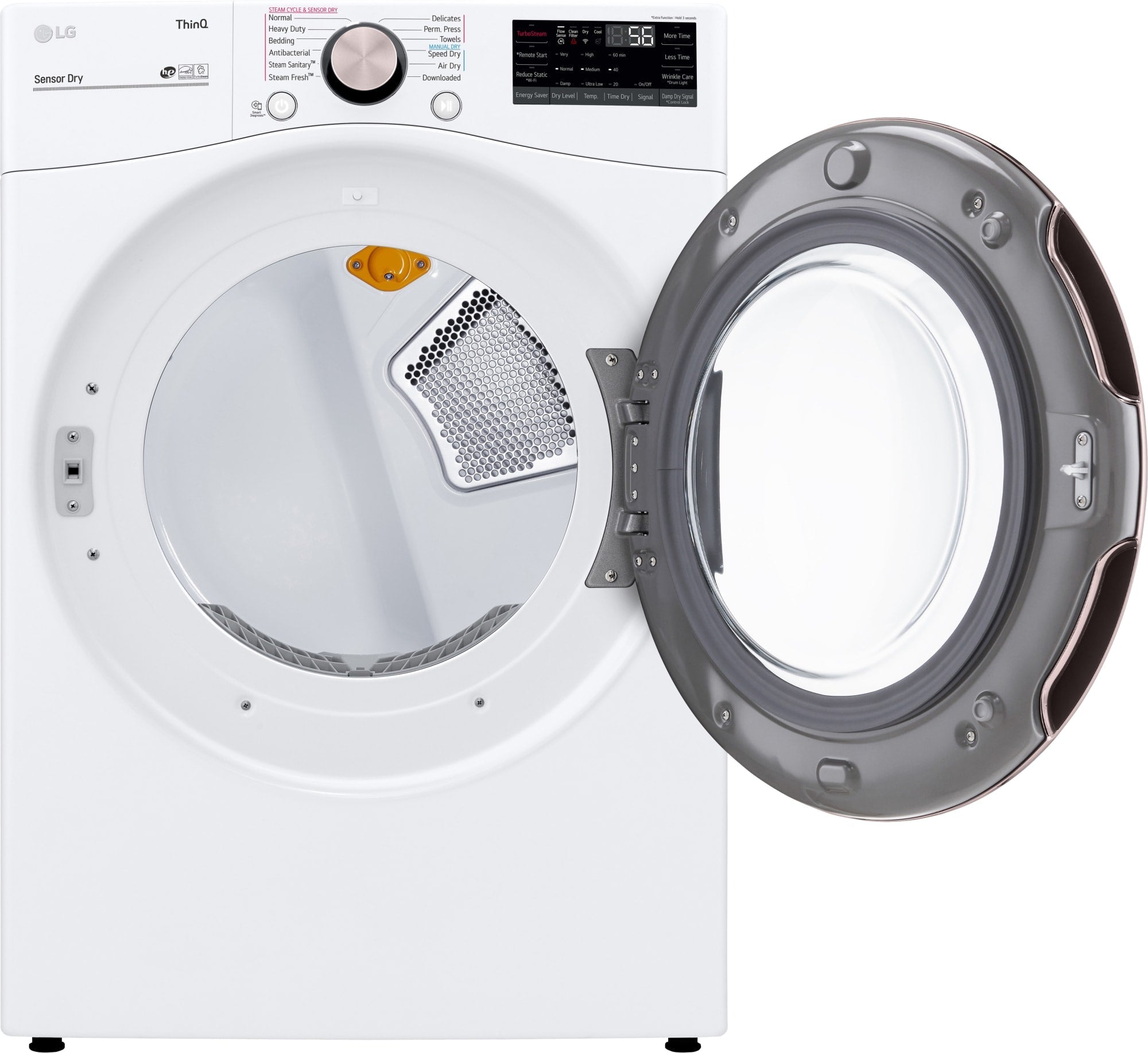 LG - 2.4 cu.ft. Smart wi-fi Enabled Compact Front Load Washer and LG - 7.4 Cu. Ft. Ultra Large Capacity White Smart Electric Vented Dryer LG - 2.4 cu.ft. Smart wi-fi Enabled Compact Front Load Washer and LG - 7.4 Cu. Ft. Ultra Large Capacity White Smart Electric Vented Dryer