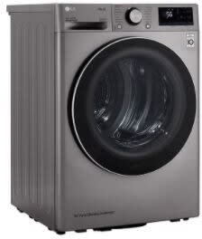 LG - 27 in. 4.5 cu. ft. Ultra Large Capacity Black Steel Smart Front Load Washing Machine and LG - 4.2 Cu. Ft. Graphite Steel Compact Electric Dryer LG - 27 in. 4.5 cu. ft. Ultra Large Capacity Black Steel Smart Front Load Washing Machine and LG - 4.2 Cu. Ft. Graphite Steel Compact Electric Dryer