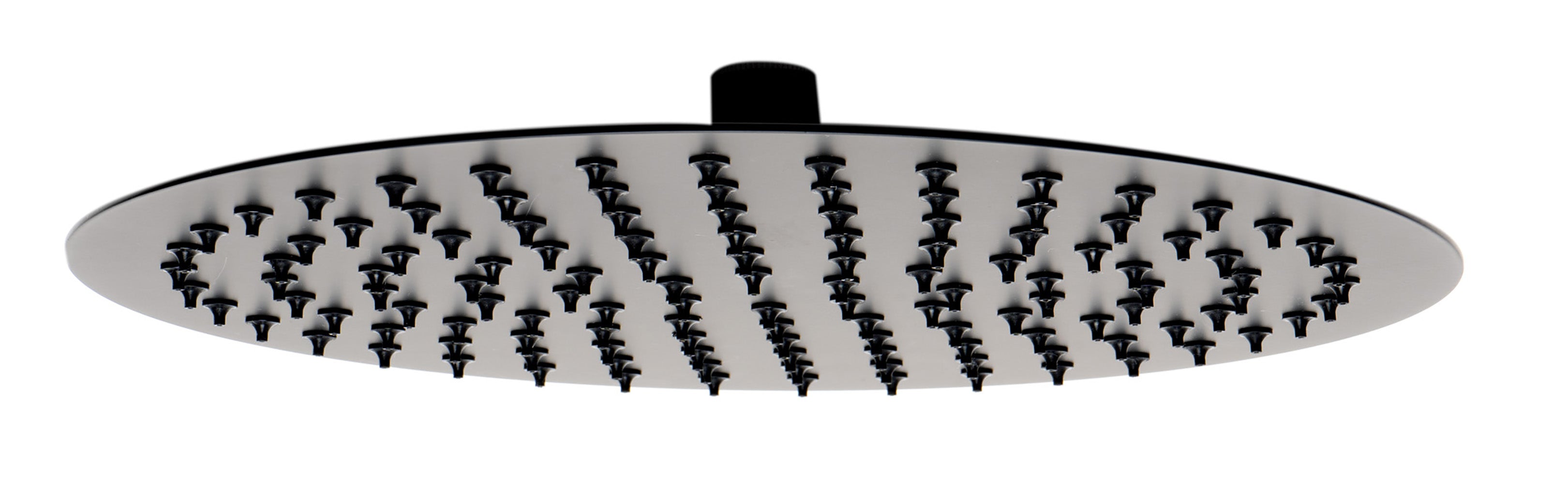 ALFI Brand - Matte Black Stainless Steel 12" Round Ultra-Thin Rain Shower Head | RAIN12R-BM ALFI Brand - Matte Black Stainless Steel 12" Round Ultra-Thin Rain Shower Head | RAIN12R-BM
