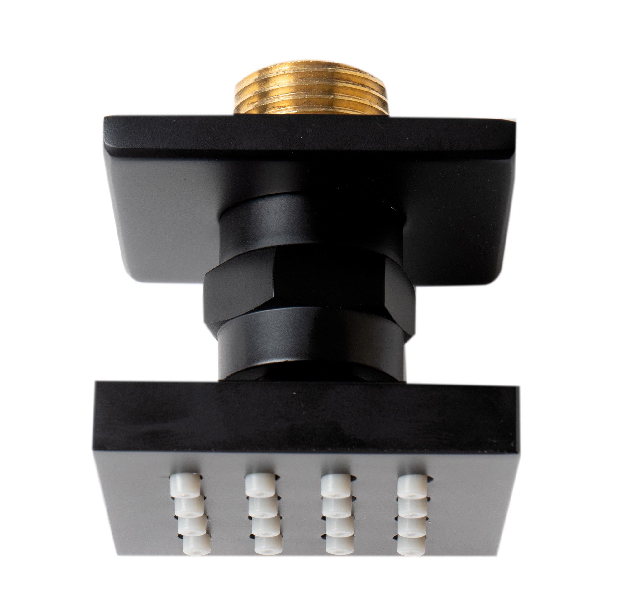 ALFI Brand - Black Matte 2" Square Adjustable Shower Body Spray | AB3820-BM ALFI Brand - Black Matte 2" Square Adjustable Shower Body Spray | AB3820-BM