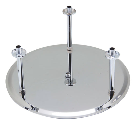 ALFI Brand - 20" Round Polished Solid Stainless Steel Ultra Thin Rain Shower Head | RAIN20R-PSS