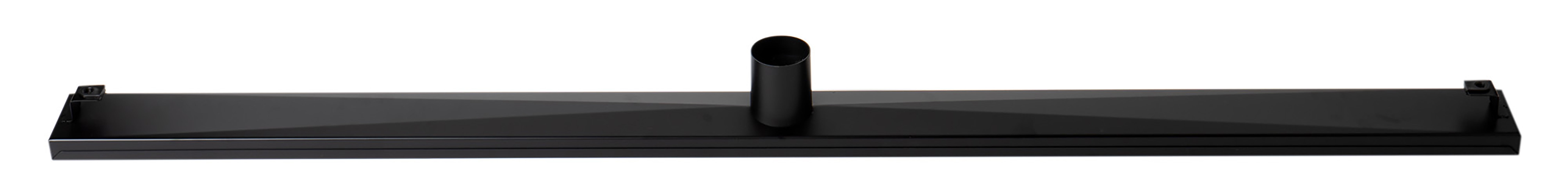 ALFI Brand - 47" Black Matte Brushed Stainless Steel Linear Shower Drain with Solid Cover | ABLD47B-BM ALFI Brand - 47" Black Matte Brushed Stainless Steel Linear Shower Drain with Solid Cover | ABLD47B-BM
