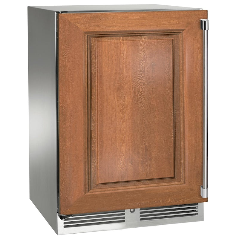 Perlick - Signature Series Shallow Depth 18" Depth Outdoor Beverage Center with fully integrated panel-ready solid door, with lock - HH24BO Perlick - Signature Series Shallow Depth 18" Depth Outdoor Beverage Center with fully integrated panel-ready solid door, with lock - HH24BO