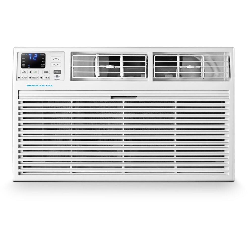 Emerson Quiet - 10000 BTU TTW Air Conditioner with Wifi Controls, 115V | EATC10RSE1T Emerson Quiet - 10000 BTU TTW Air Conditioner with Wifi Controls, 115V | EATC10RSE1T