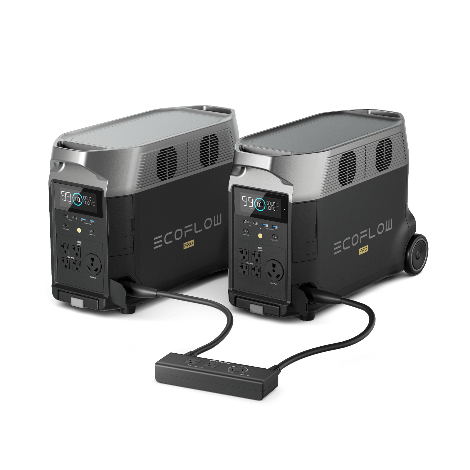 EcoFlow DELTA Pro *2 + Double Voltage Hub EcoFlow DELTA Pro *2 + Double Voltage Hub