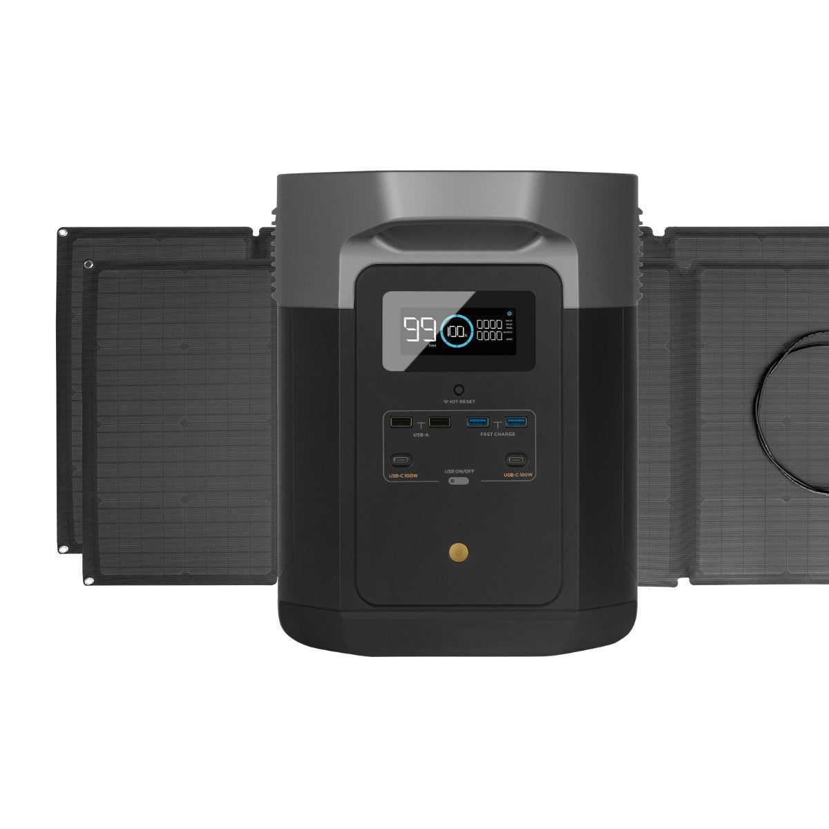 EcoFlow DELTA Max 2000 + 160W Solar Panel EcoFlow DELTA Max 2000 + 160W Solar Panel