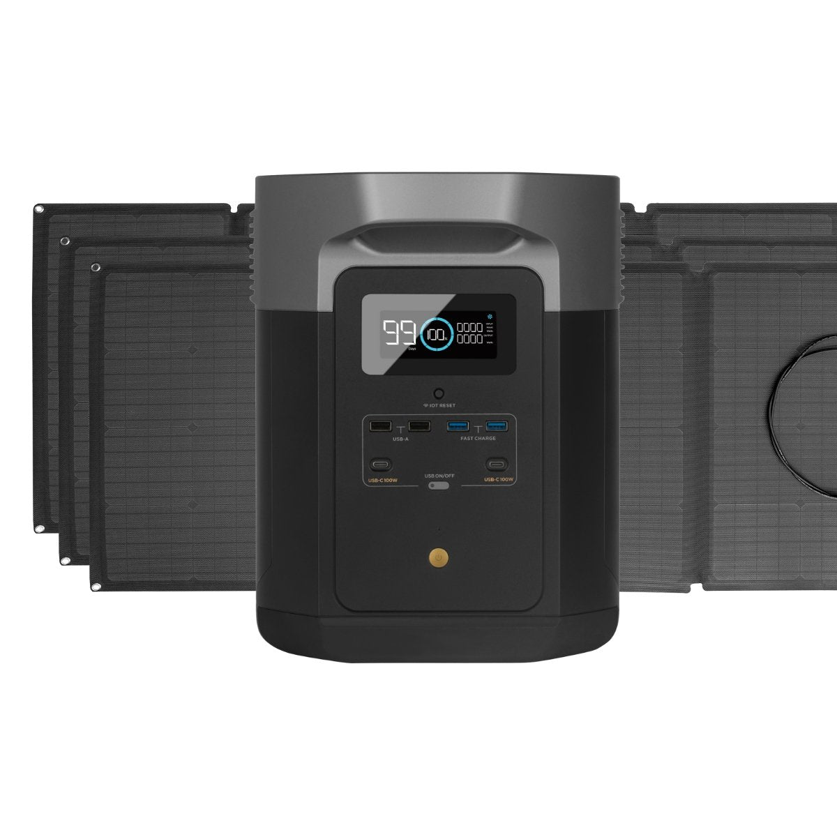 EcoFlow DELTA Max 1600 + 160W Solar Panel EcoFlow DELTA Max 1600 + 160W Solar Panel