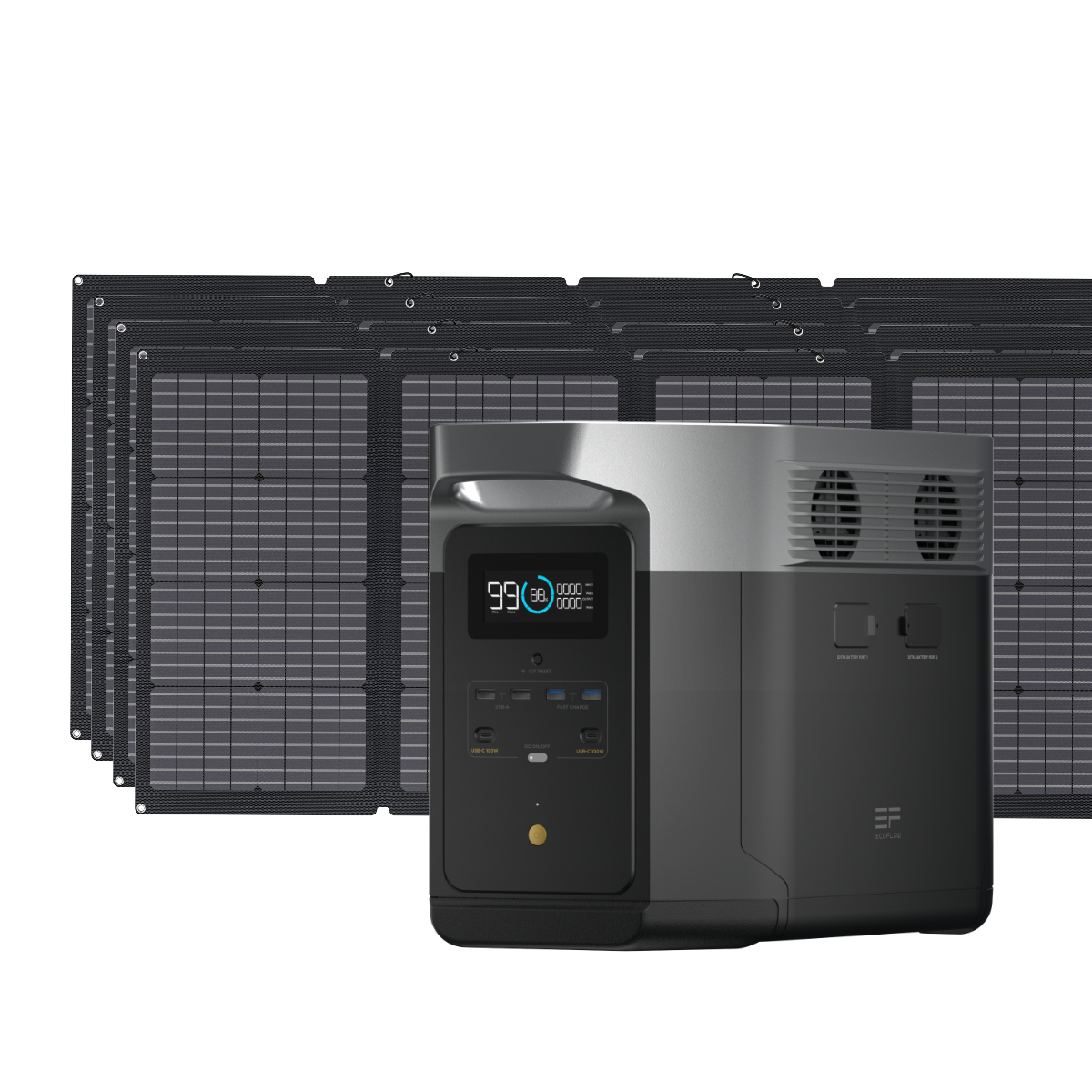 EcoFlow DELTA Max 1600 + 220W Solar Panel EcoFlow DELTA Max 1600 + 220W Solar Panel