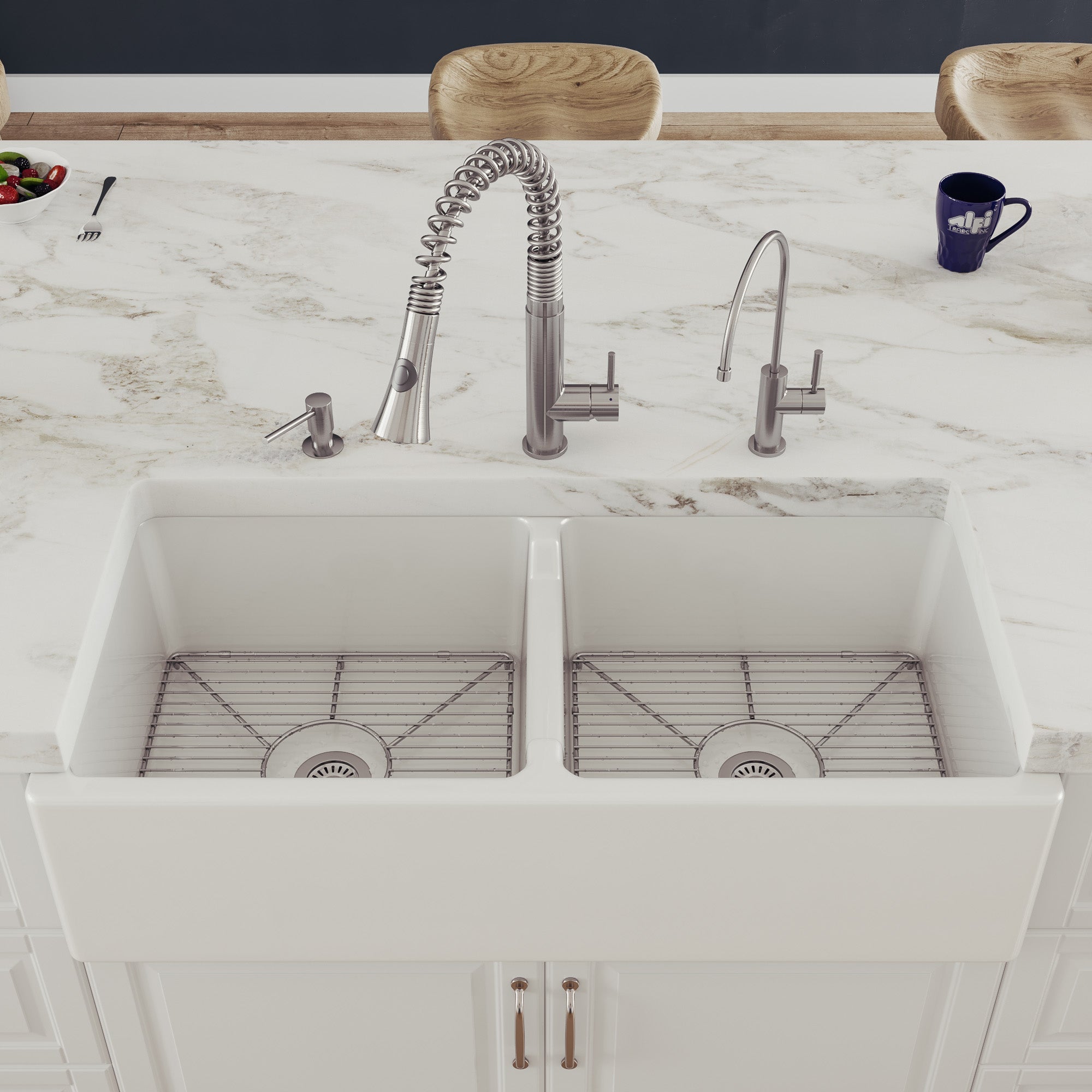 ALFI Brand - Stainless steel kitchen sink grid for AB3918DB, AB3918ARCH | ABGR3918 ALFI Brand - Stainless steel kitchen sink grid for AB3918DB, AB3918ARCH | ABGR3918