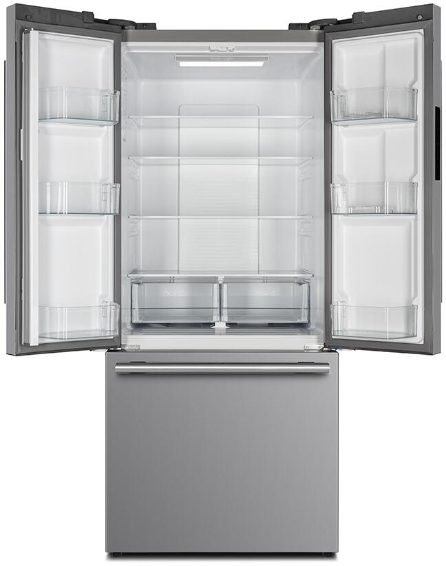 FORNO - No Frost Refridgerator 31" French Door 17.5cf.  VCM Stainless Steel with Ice Maker FORNO - No Frost Refridgerator 31" French Door 17.5cf.  VCM Stainless Steel with Ice Maker