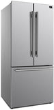 FORNO - No Frost Refridgerator 31" French Door 17.5cf.  VCM Stainless Steel with Ice Maker FORNO - No Frost Refridgerator 31" French Door 17.5cf.  VCM Stainless Steel with Ice Maker