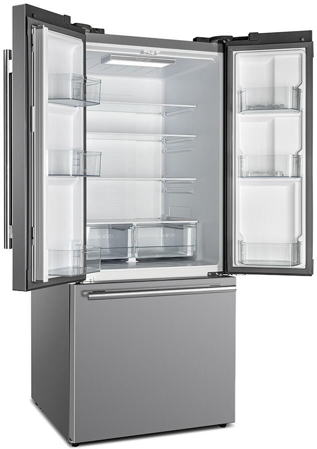 FORNO - No Frost Refridgerator 31" French Door 17.5cf.  VCM Stainless Steel with Ice Maker FORNO - No Frost Refridgerator 31" French Door 17.5cf.  VCM Stainless Steel with Ice Maker
